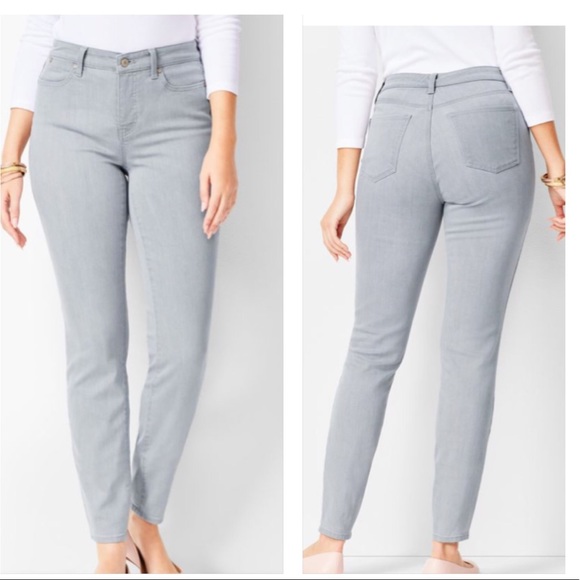 talbots flawless slim ankle jeans